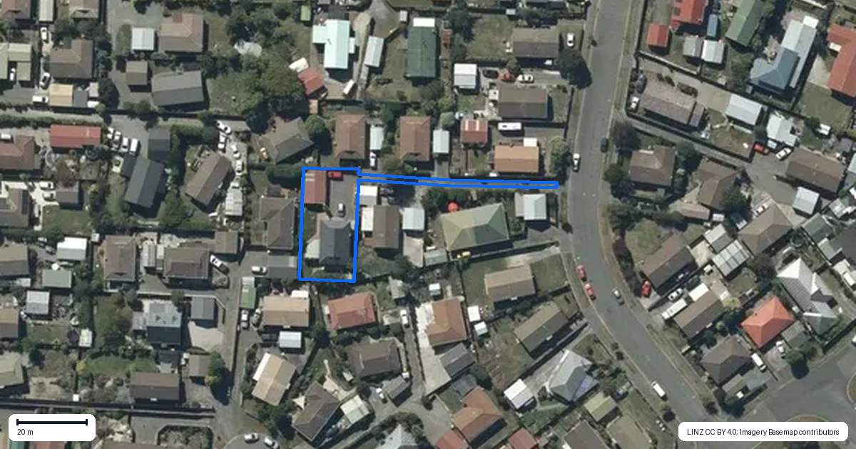 Property context map for 17 Raymond Road, Bromley, Christchurch
