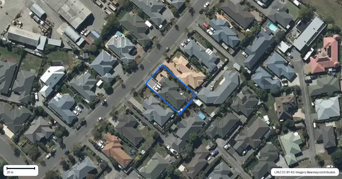 Property context map for 24 Marquess Avenue, Halswell, Christchurch