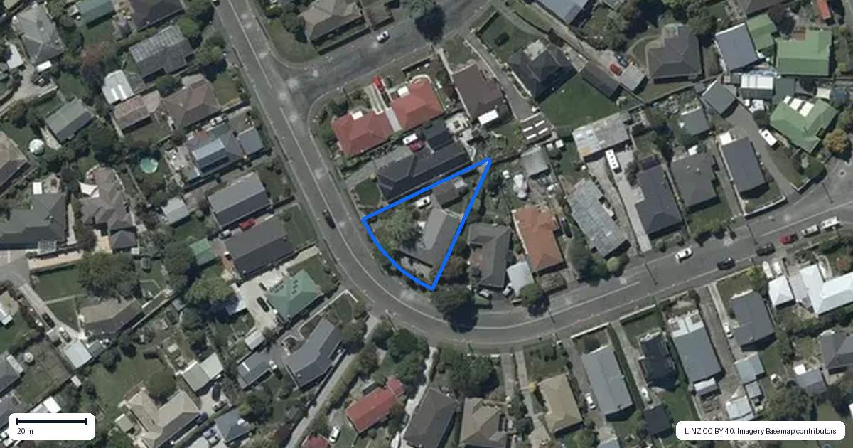 Property context map for 18 Marion Street, Hoon Hay, Christchurch