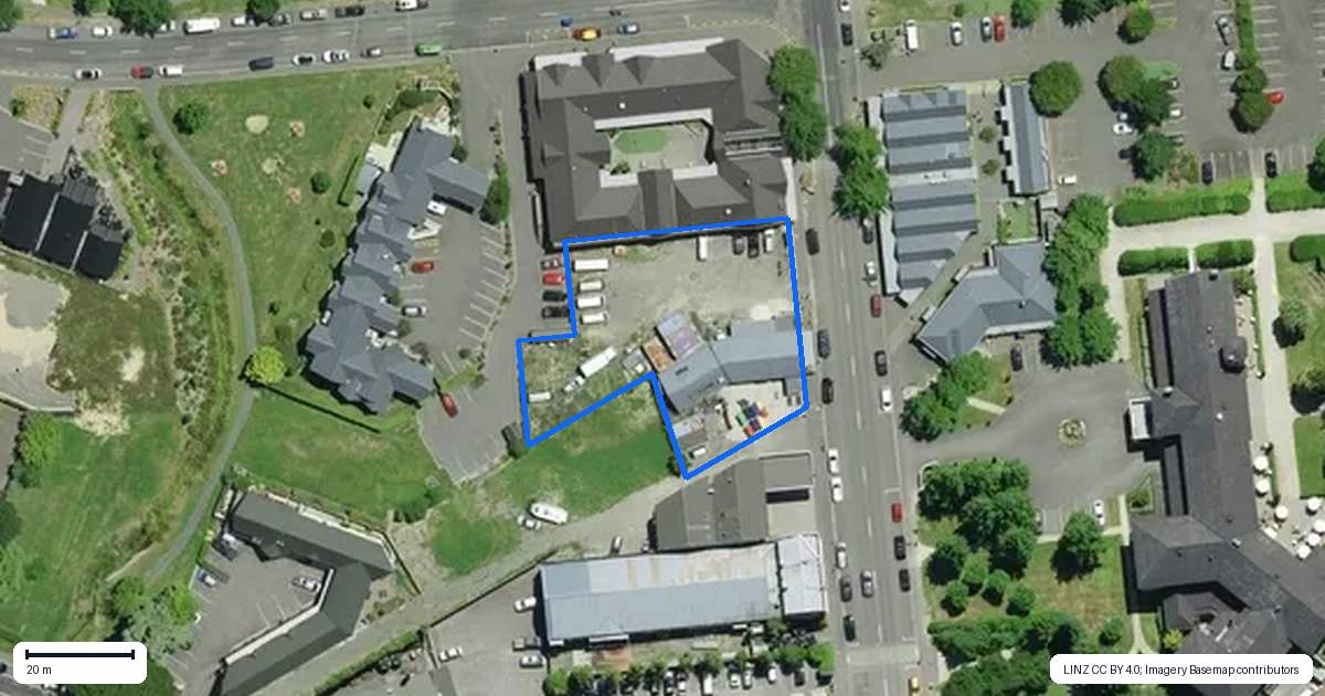 Property context map for 20 Conical Hill Road, Hanmer Springs