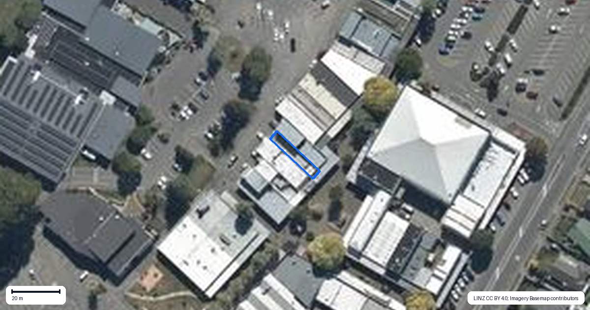 Property context map for 17D Bishopdale Court, Bishopdale, Christchurch