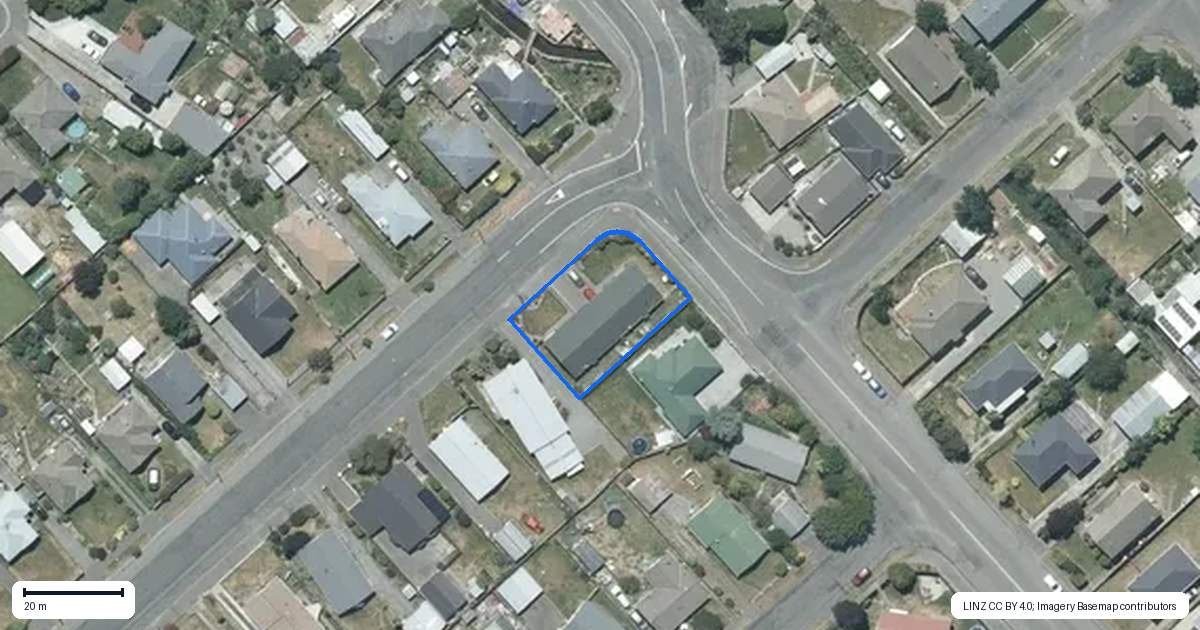 Property context map for 28 Brucefield Avenue, Netherby, Ashburton
