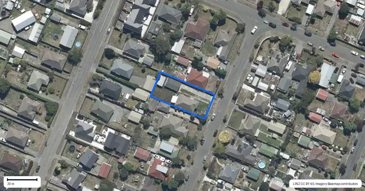 Property context map for 6 Ngata Place, Hei Hei, Christchurch