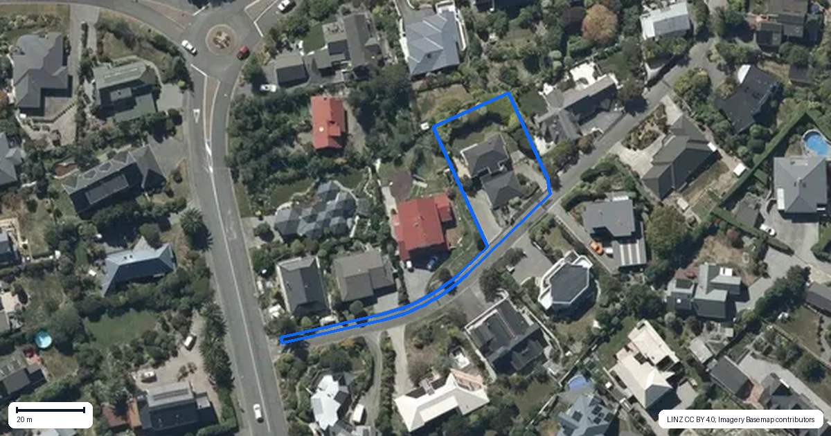 Property context map for 6 Lulworth Lane, Westmorland, Christchurch