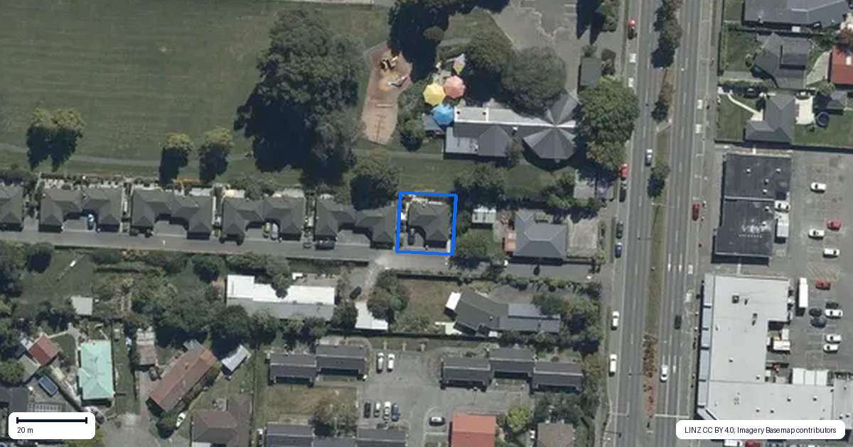 Property context map for 2 Woodfield Lane, Redwood, Christchurch