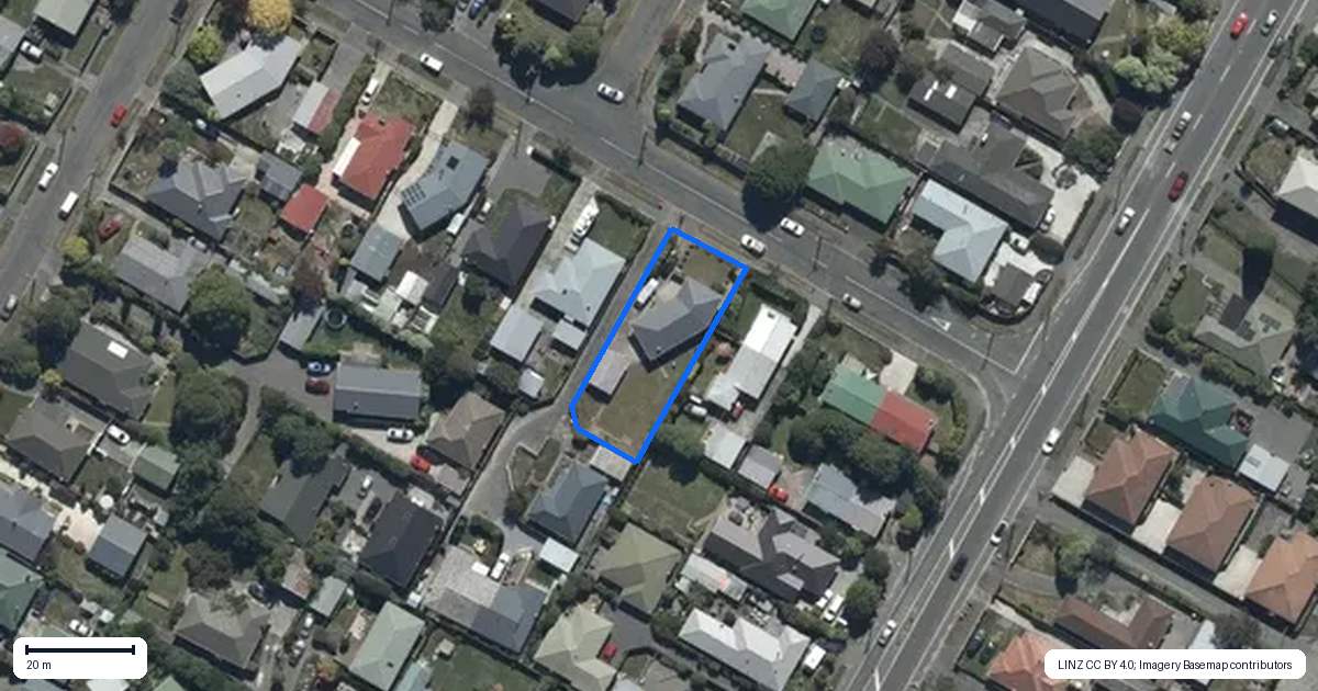 Property context map for 3 Kilburn Street, Bishopdale, Christchurch