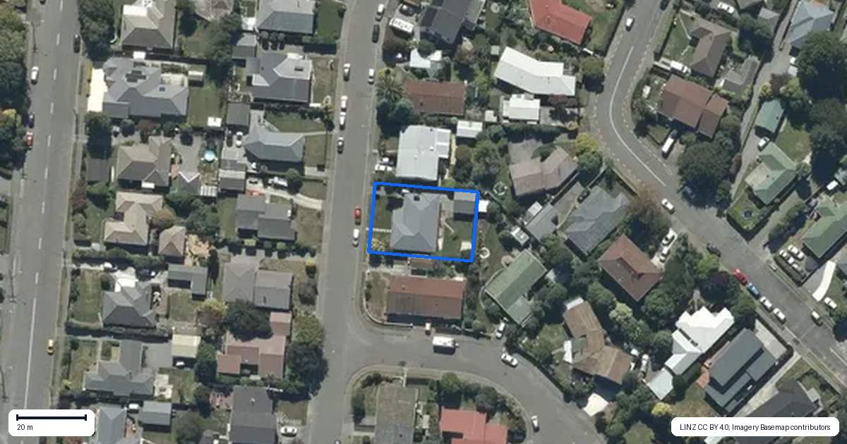 Property context map for 34 Gladson Avenue, Sockburn, Christchurch