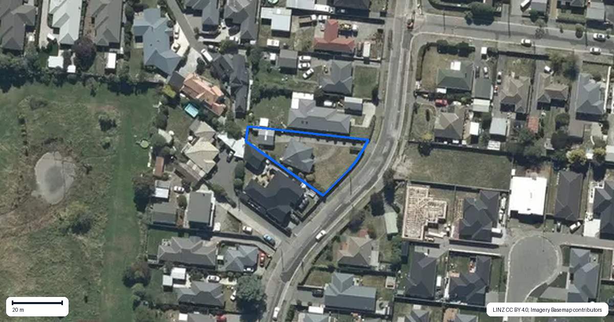 Property context map for 81 Wattle Drive, New Brighton, Christchurch