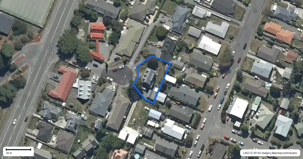 Property context map for 12 Chokebore Place, Sockburn, Christchurch