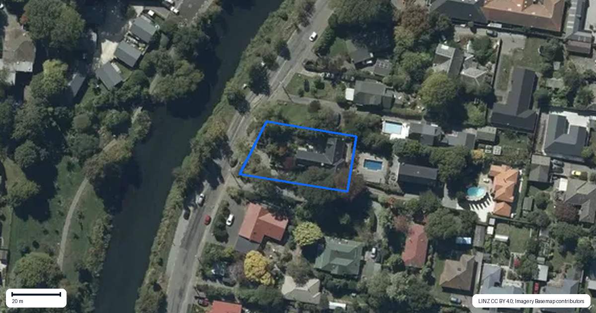 Property context map for 33B Aynsley Terrace, Hillsborough, Christchurch