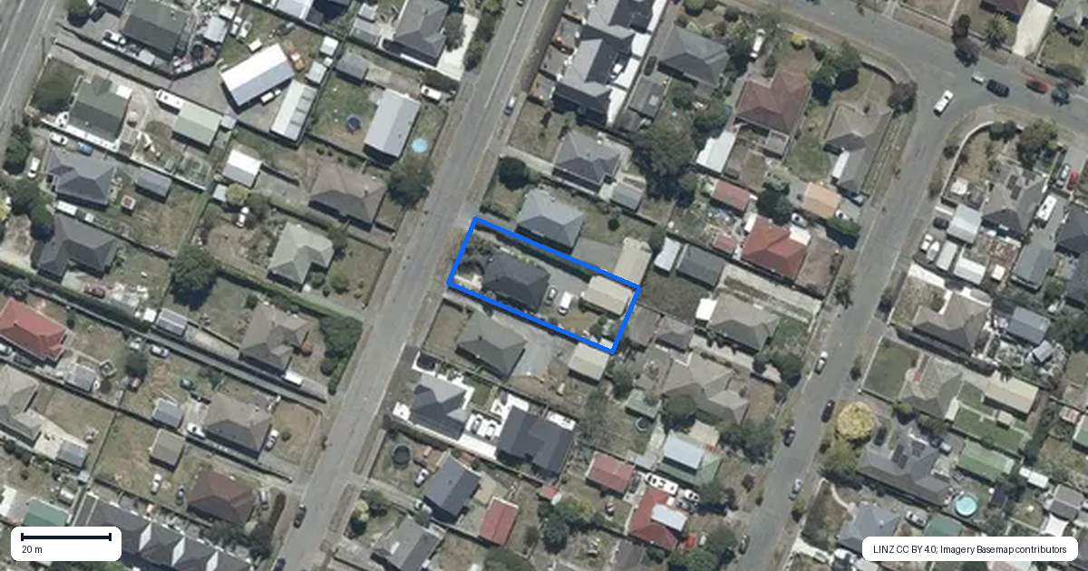 Property context map for 26 Amuri Street, Hei Hei, Christchurch