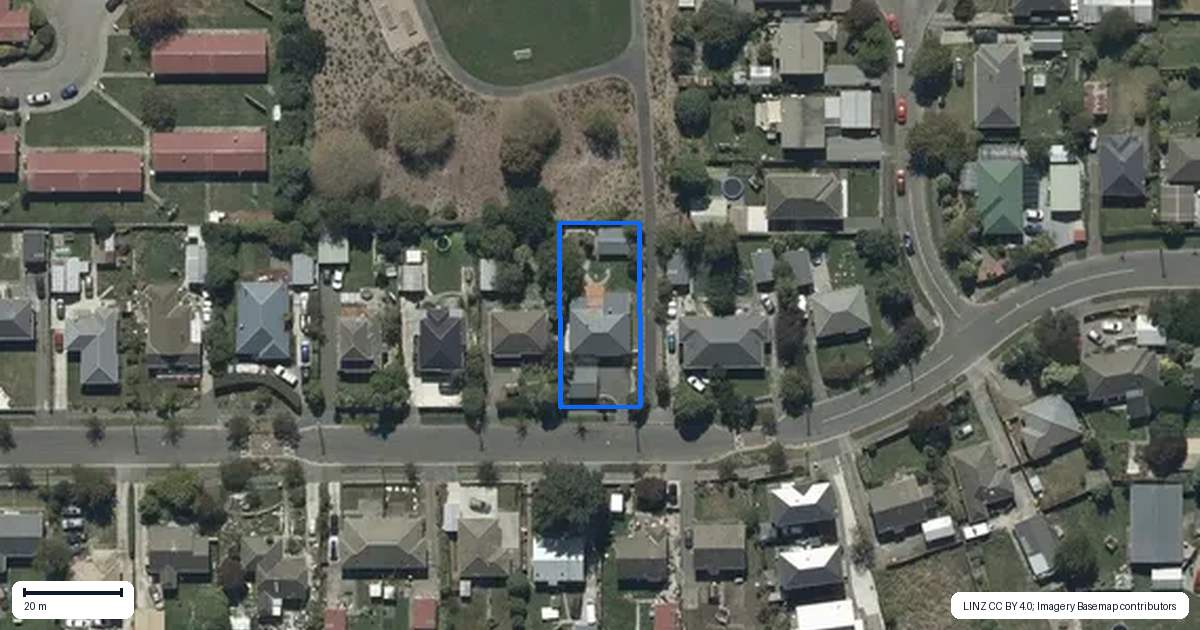 Property context map for 39 Torlesse Street, Avonside, Christchurch
