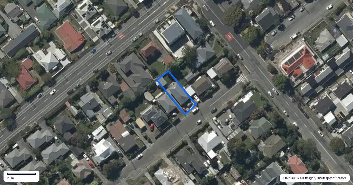 Property context map for 65 Sydney Street, Spreydon, Christchurch