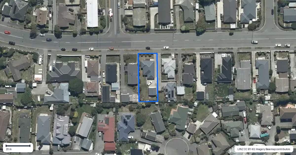Property context map for 31 Queenspark Drive, Parklands, Christchurch