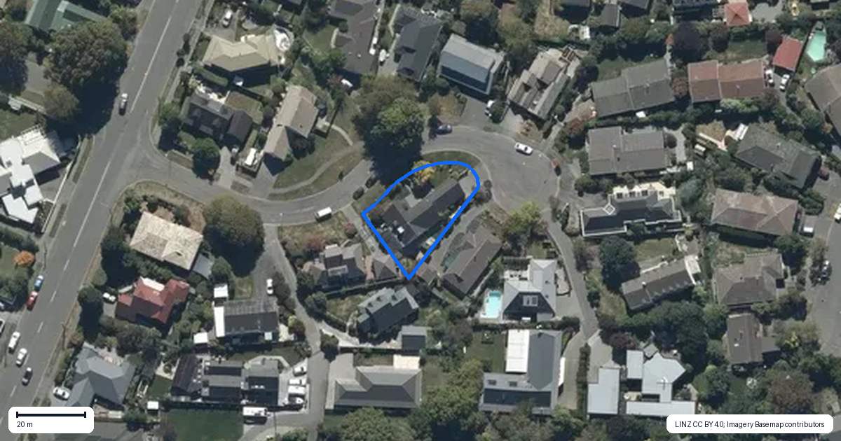 Property context map for 10 Swithland Place, Avonhead, Christchurch