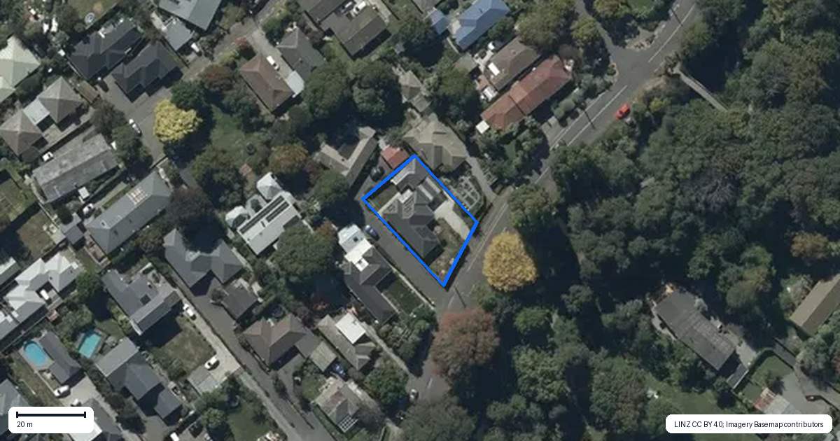 Property context map for 273 Ashgrove Terrace, Somerfield, Christchurch