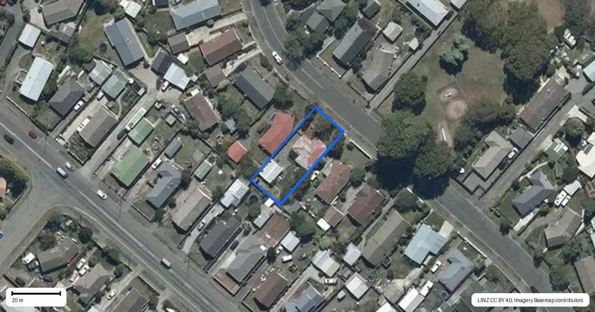 Property context map for 67 Cottonwood Street, Parklands, Christchurch