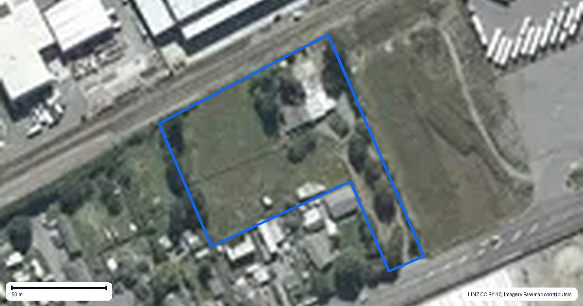 Property context map for 634 Main South Road, Islington, Christchurch