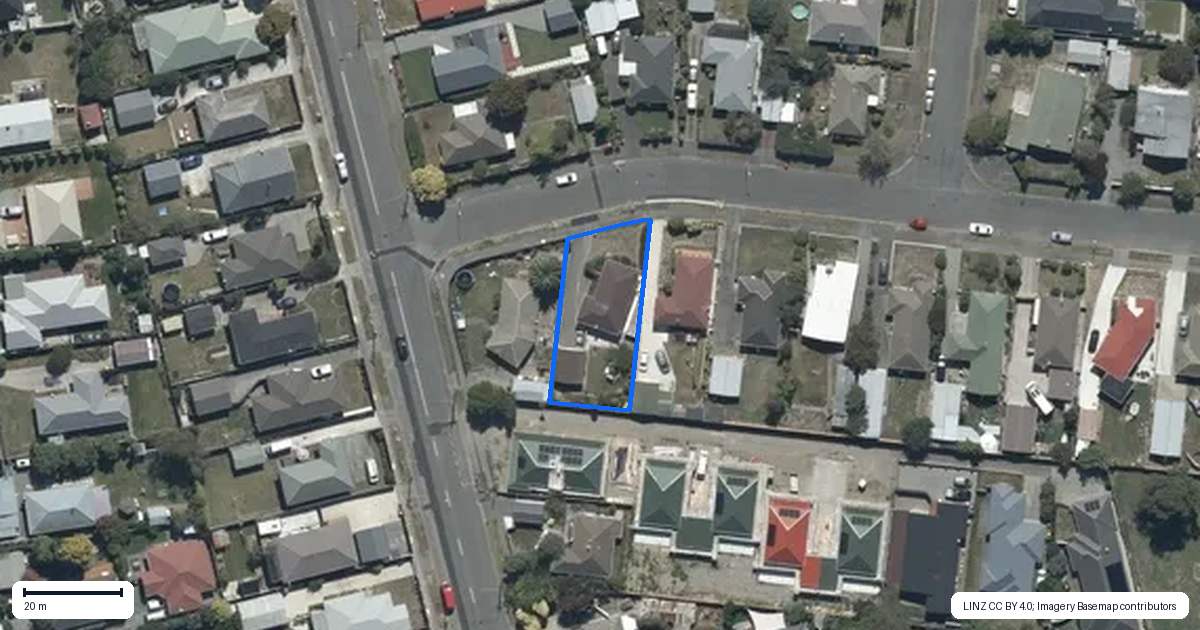 Property context map for 4 Helmsdale Street, Burwood, Christchurch