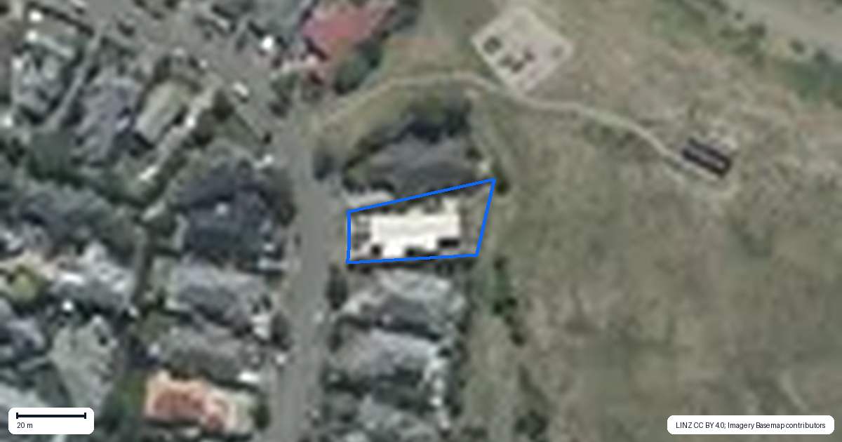Property context map for 53 Forest Drive, Parklands, Christchurch