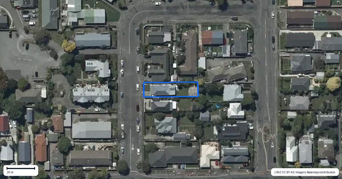 Property context map for 12 Percival Street, Sydenham, Christchurch
