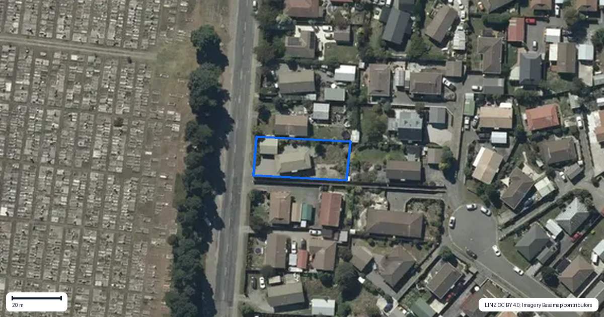 Property context map for 63 Keighleys Road, Bromley, Christchurch