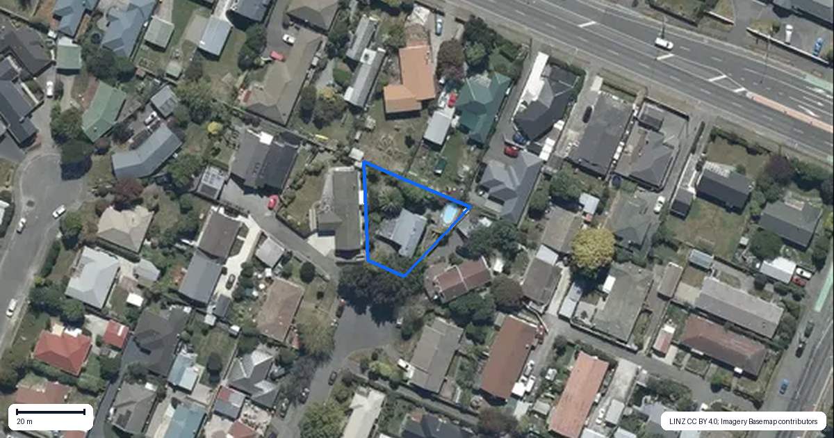 Property context map for 10 Glenys Place, Broomfield, Christchurch