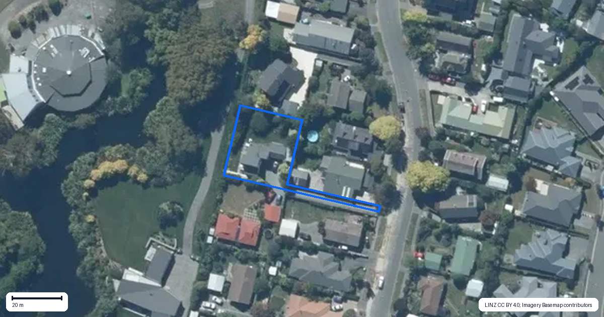 Property context map for 30 Millstream Drive, Lincoln