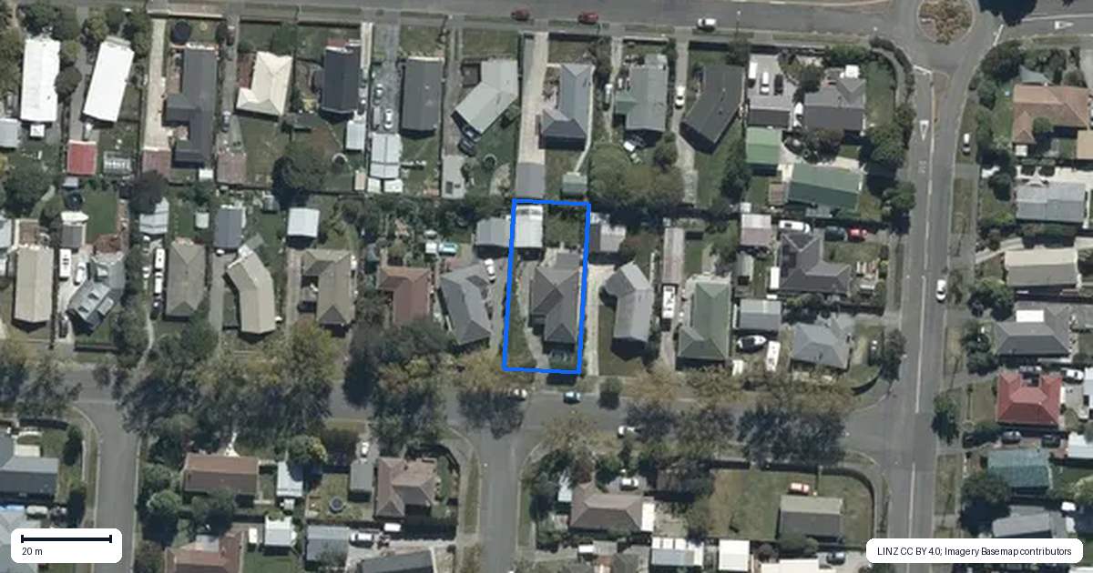 Property context map for 107 Lowry Avenue, Redwood, Christchurch