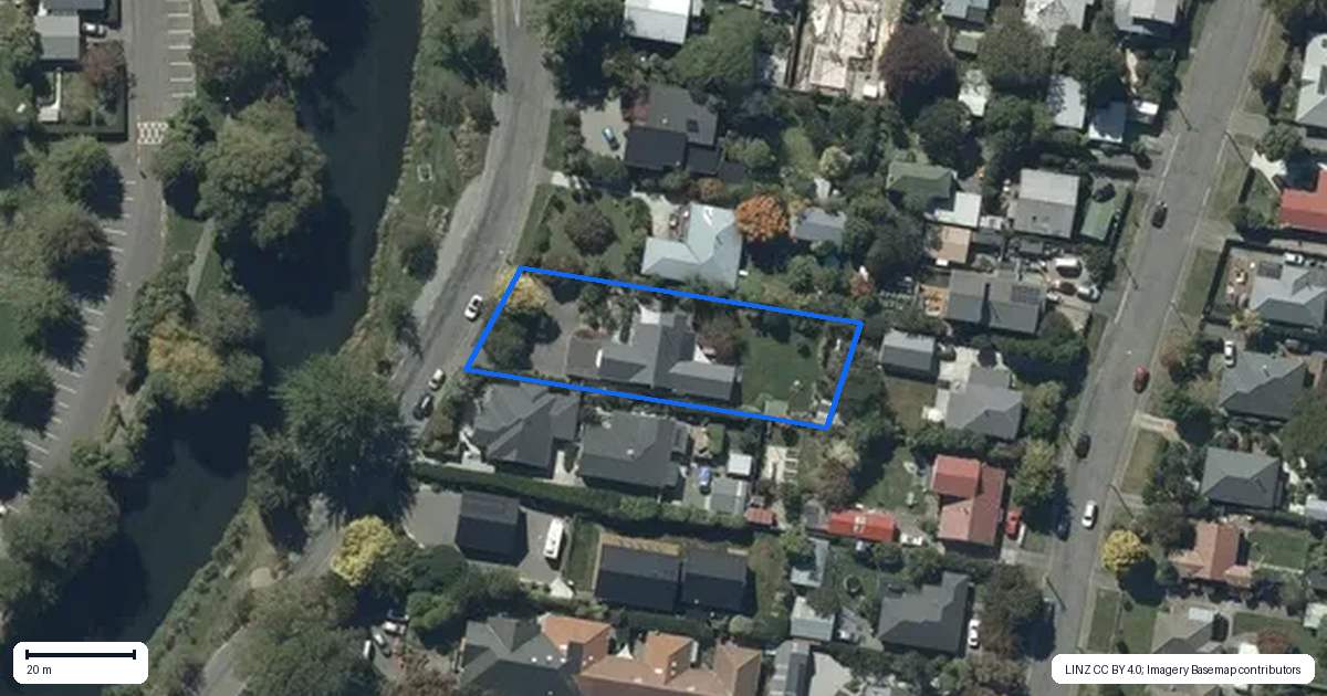 Property context map for 19 Aynsley Terrace, Hillsborough, Christchurch