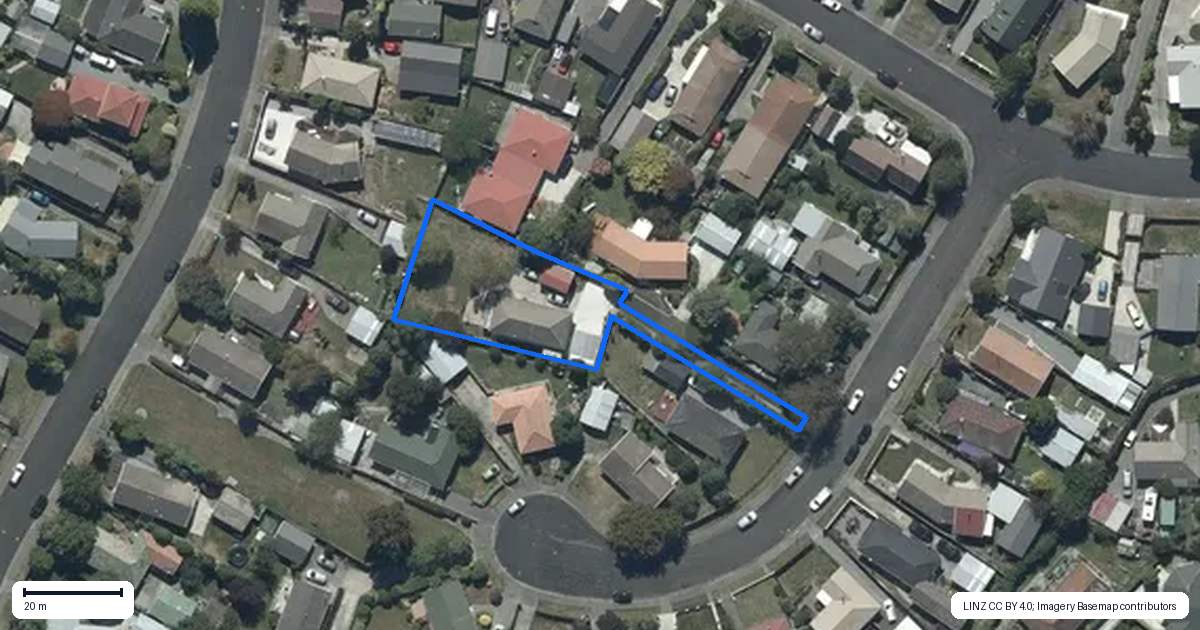 Property context map for 10 McKellar Place, Hornby, Christchurch