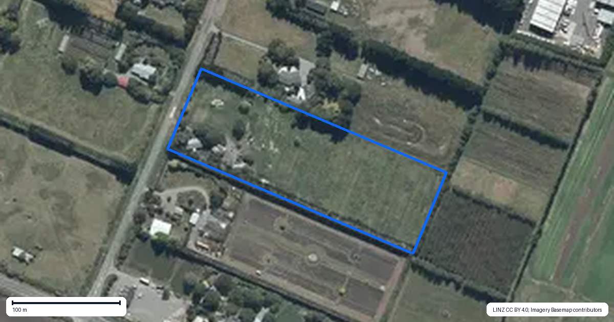 Property context map for 314 Hasketts Road, Yaldhurst, Christchurch