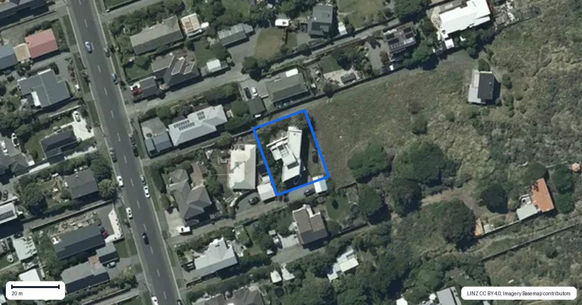 Property context map for 175B Rocking Horse Road, Southshore, Christchurch