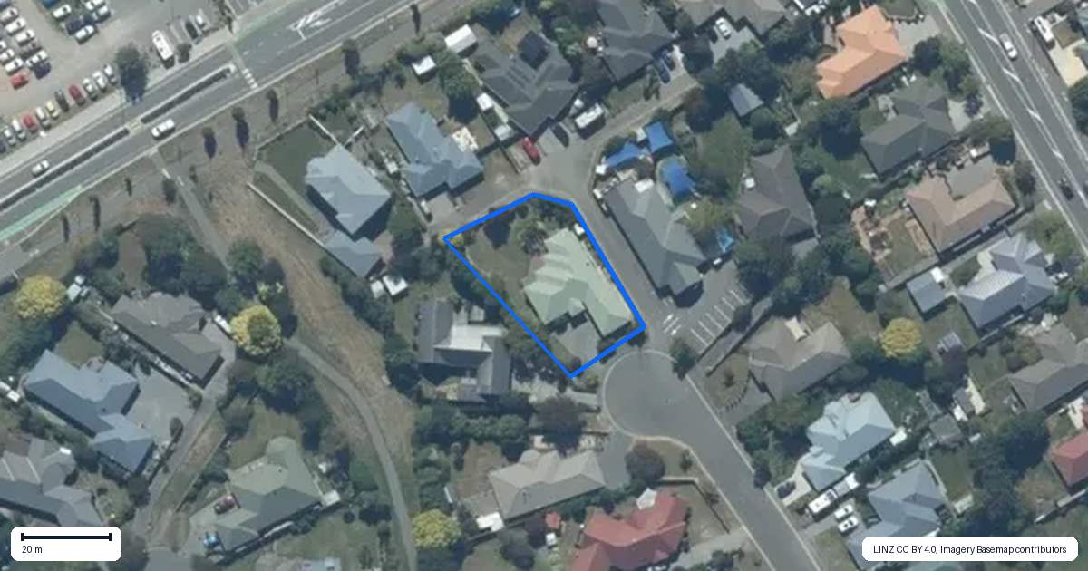 Property context map for 13 Cezanne Grove, Rolleston