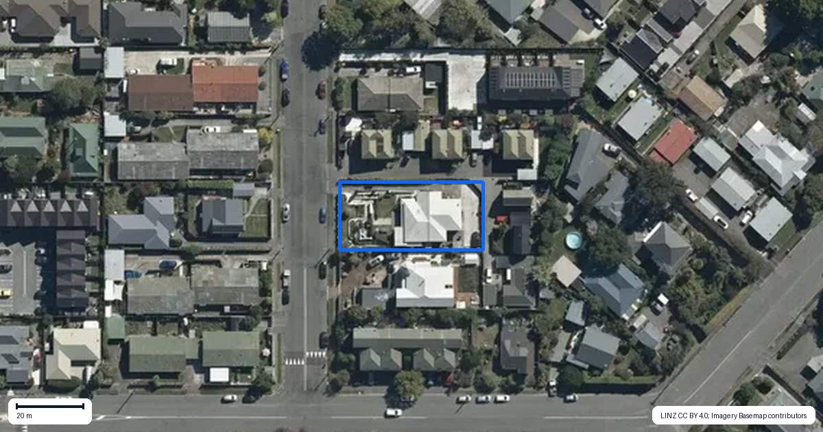 Property context map for 10 Brittan Street, Linwood, Christchurch