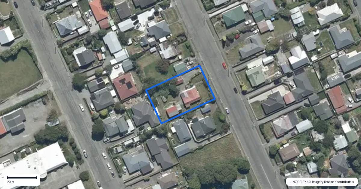Property context map for 5 Wilson Street, Islington, Christchurch