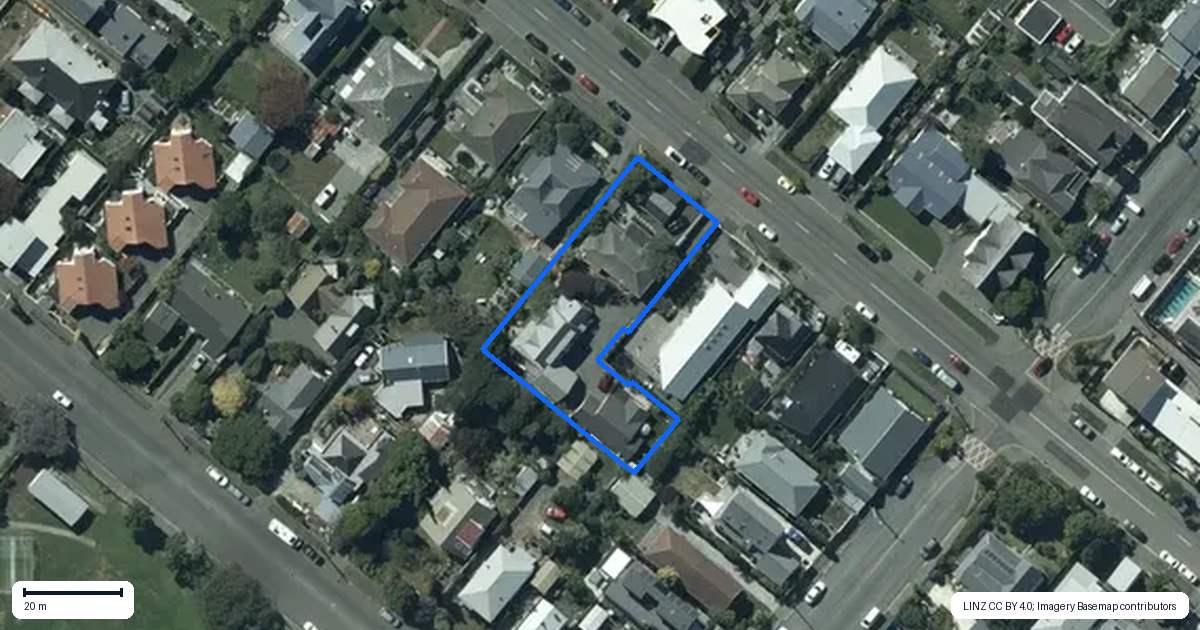 Property context map for 3/70 Nayland Street, Sumner, Christchurch