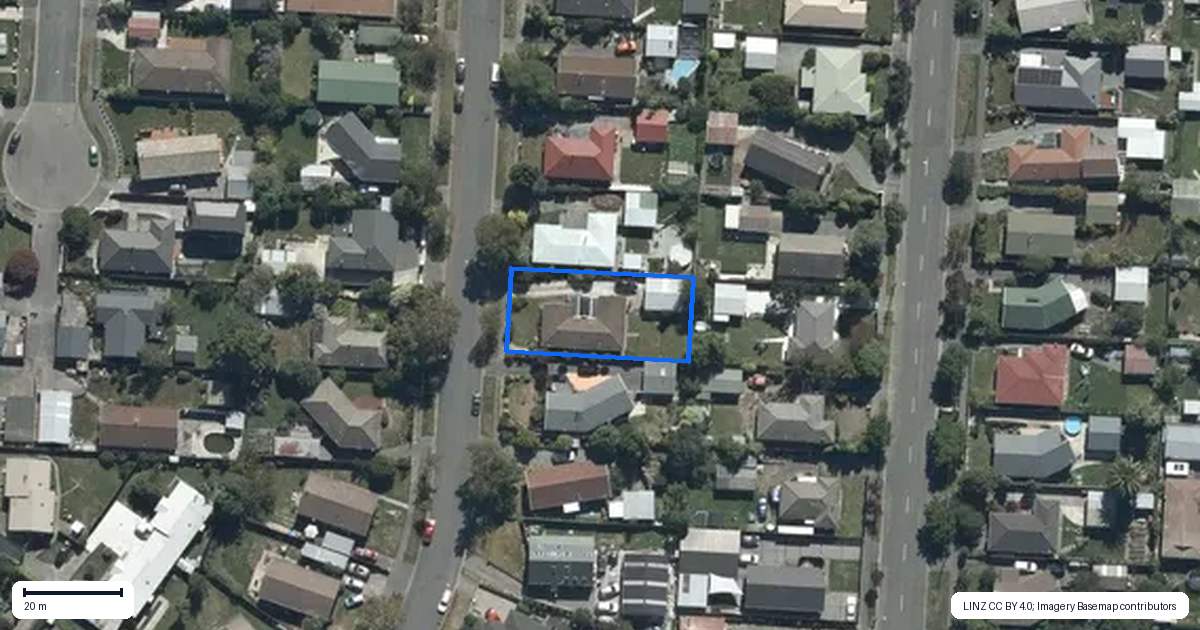Property context map for 26 Jenkins Avenue, Redwood, Christchurch