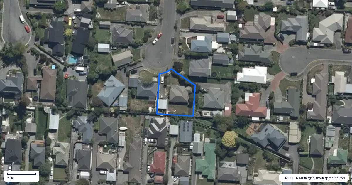 Property context map for 27 Clipper Place, Redwood, Christchurch