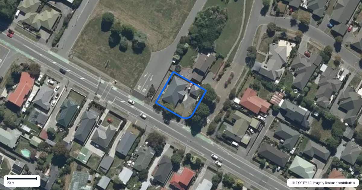 Property context map for 294 Sawyers Arms Road, Bishopdale, Christchurch