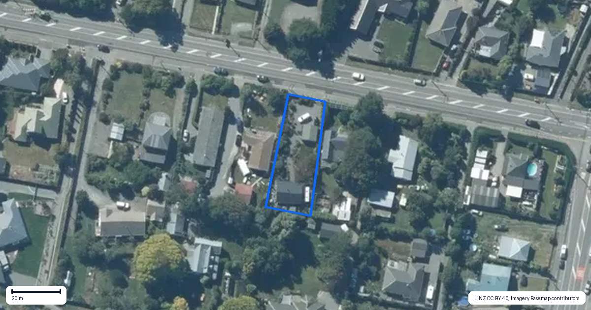 Property context map for 375 Ellesmere Junction Road, Springston