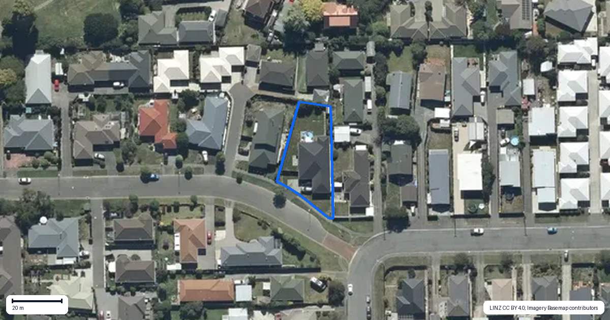 Property context map for 2 Beauford Place, Parklands, Christchurch