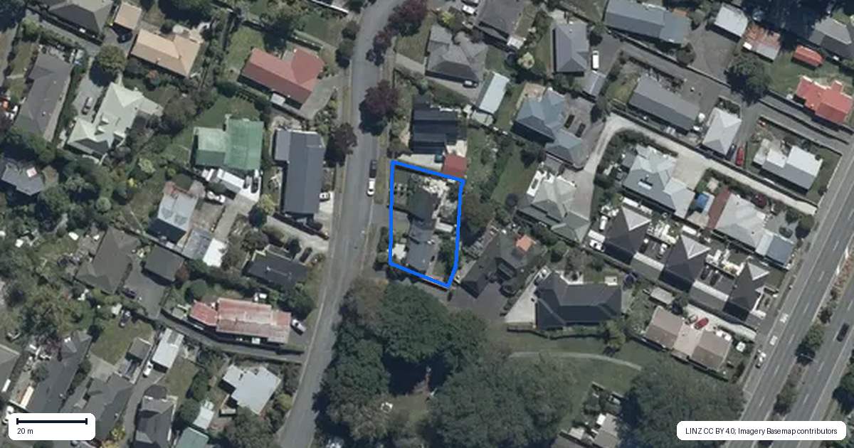 Property context map for 10A Tisch Place, Belfast, Christchurch