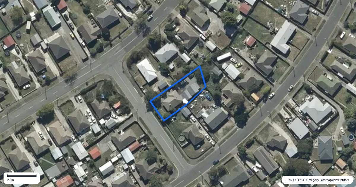 Property context map for 3 Cheriton Street, Aranui, Christchurch