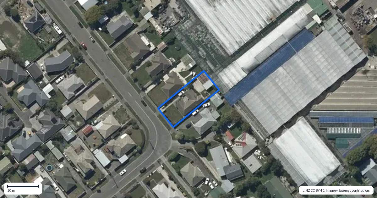 Property context map for 76 Mountfort Street, Spreydon, Christchurch