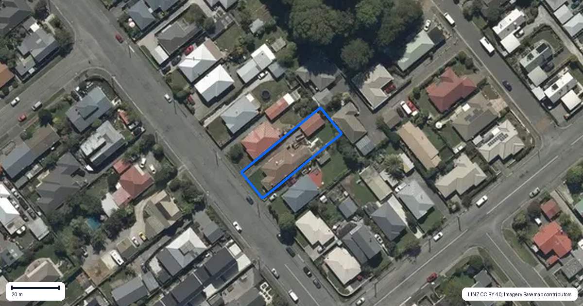 Property context map for 10 Nairn Street, Spreydon, Christchurch