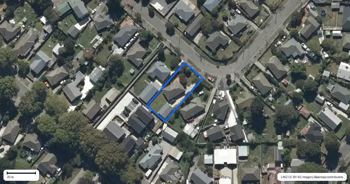 Property context map for 19 Flay Crescent, Burnside, Christchurch