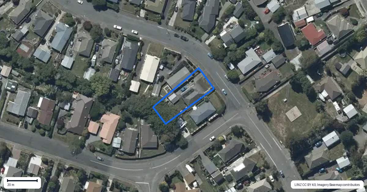 Property context map for 131 Wales Street, Halswell, Christchurch