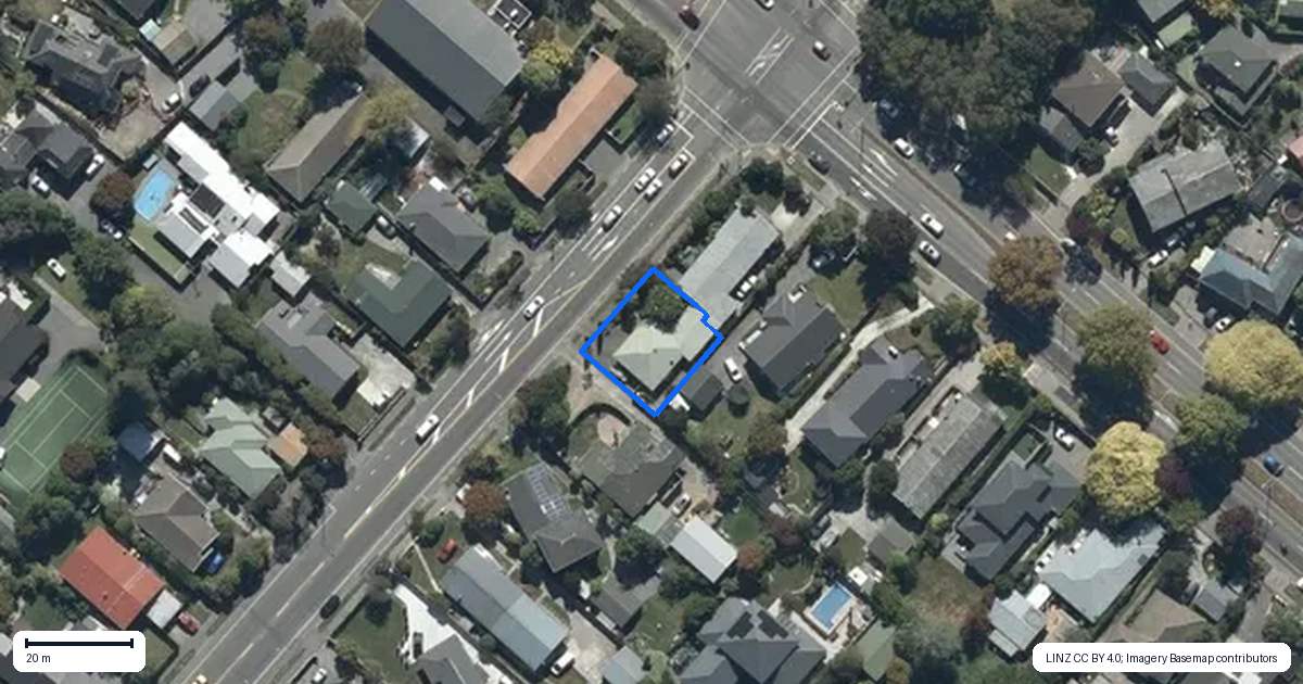 Property context map for 88 Grahams Road, Burnside, Christchurch