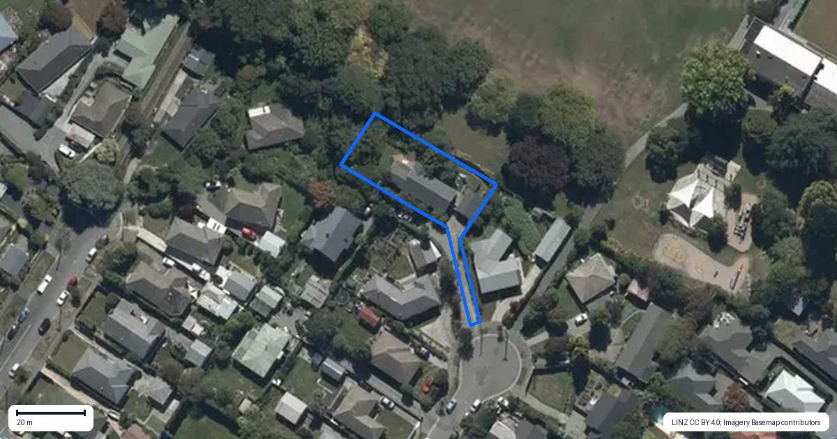 Property context map for 47 Torquay Place, Bryndwr, Christchurch